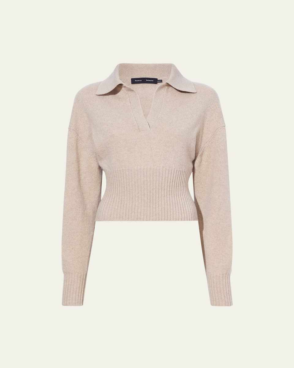 Jeanne Johnny Cashmere Wool Sweater